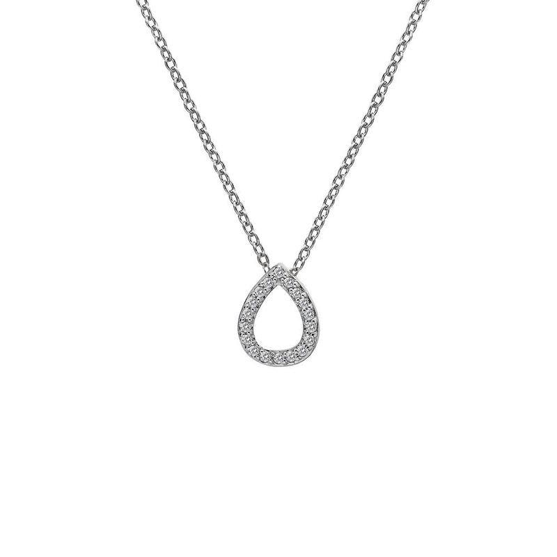Hot Diamonds at Hemstocks Jewellers DP695 Striking Teardrop Pendant