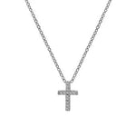 Hot Diamonds Sterling Silver Striking Cross Pendant DP696