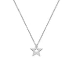 Hot Diamonds Sterling Silver Amulet Star Necklace DP722