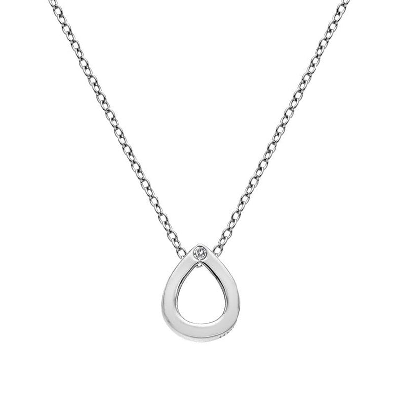 Hot Diamonds Sterling Silver Amulet Teardrop Pendant DP746