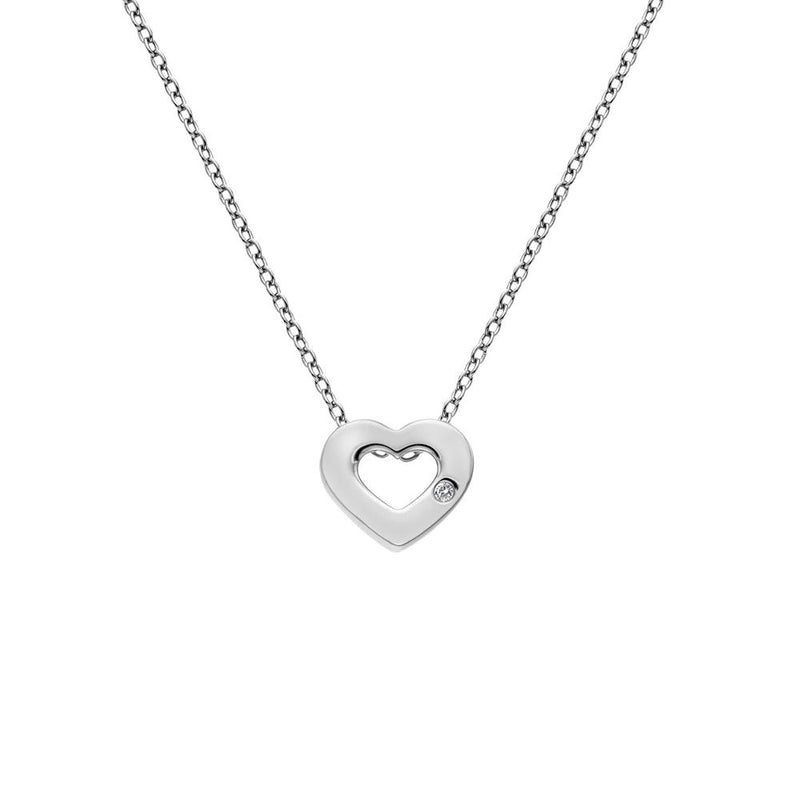 Hot Diamonds Sterling Silver Amulet Heart Pendant DP747