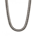 Fred Bennett Sterling Silver Oxidised Foxtail Chain N4277