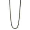 Fred Bennett Sterling Silver Oxidised Foxtail Chain N4277