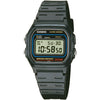 Casio Gents Classic Retro Alarm Chronograph Black Digital Watch W-59-1VQES